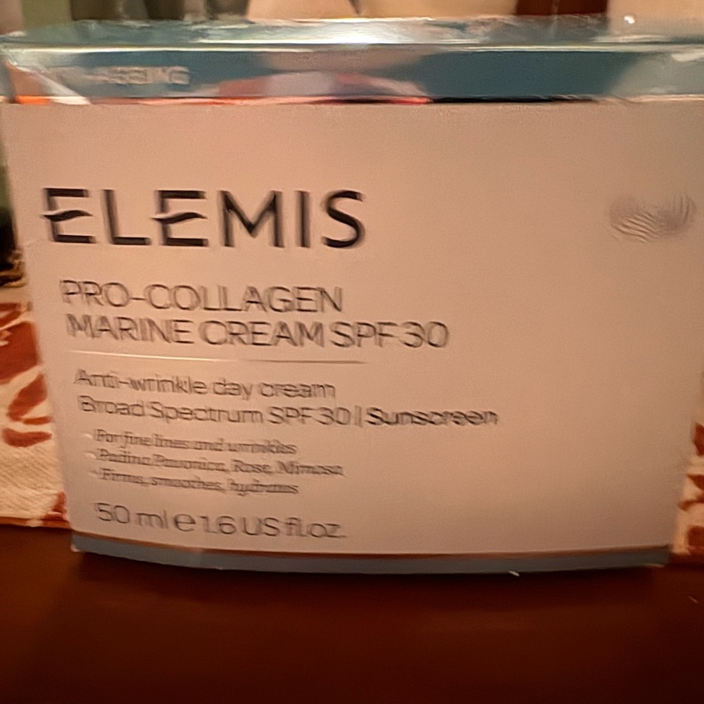 ELEMIS Pro-Collagen Marine Cream SPF 30 -NIB - mega size!